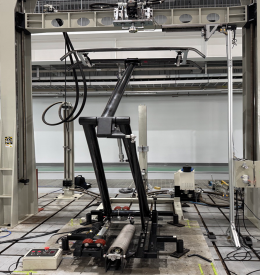集電弓靜力與負載測試設備