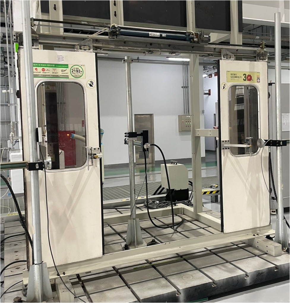 車門門型框架與介面模組設備